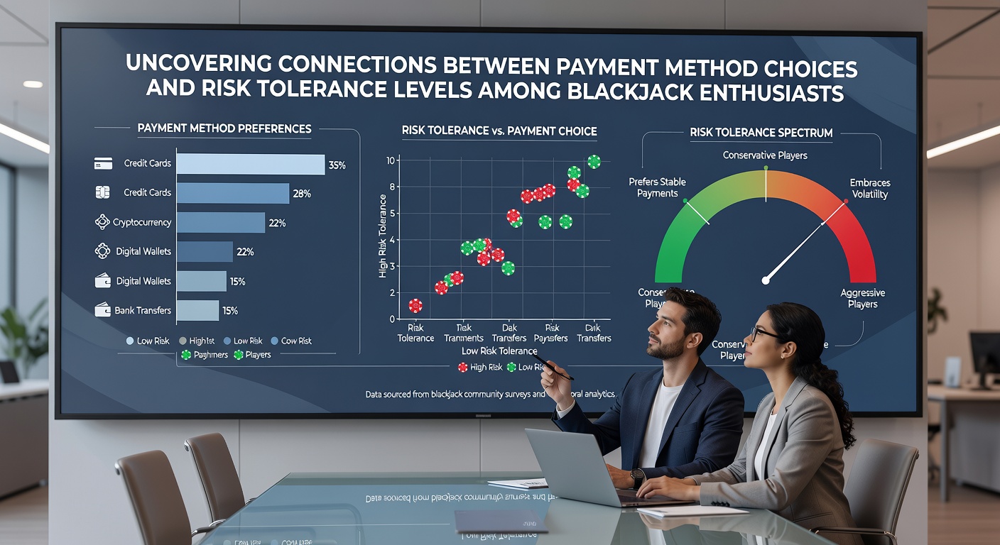 Statistische Auswertung von Risikotoleranz und Zahlungsverhalten bei Blackjack